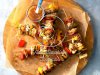 Bratwurst and Chicken Kabobs
