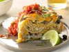 Slow-Cooker Green Chile Chicken Enchilada Pie