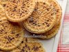 Hazelnut Chocolate Chip Pizzelle