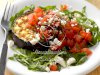 Eggplant Salad with Tomato and Goat Cheese