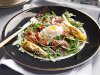 Poached Egg Salads with Pancetta Vinaigrette