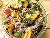 Spinach & Bacon Salad with Peaches
