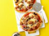 Mushroom & Swiss Pita Pizzas
