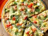 Spinach and Artichoke Pizza