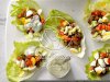 Sausage Cobb Salad Lettuce Wraps