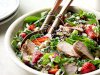 Pork and Balsamic Strawberry Salad