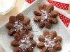Chocolate Peppermint Spritz Cookies