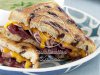 Grilled Prosciutto-Cheddar Sandwiches with Onion Jam