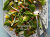 Spinach Salad with Rhubarb Dressing