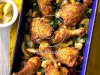 Lemony Roasted Chicken and Potatoes