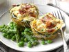 Loaded Chicken Carbonara Cups