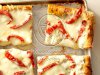 White Pizza with Roasted Tomatoes