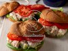 Barbecued Chicken Salad Sandwiches