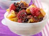 Chocolate Bread Pudding with Raspberries