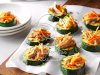 Grilled Zucchini with Peanut Chicken