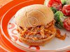 Shredded Barbecued Turkey Breast Sandwiches