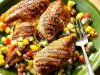 Chicken with Mango-Cucumber Salsa