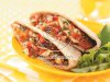 Spicy Chicken Tomato Pitas for Two