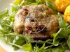 Cranberry Turkey Burgers with Arugula Salad