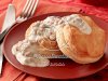 Biscuits with Turkey Sausage Gravy