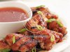 Grilled Peach BBQ Chicken Wings
