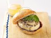 Turkey Burgers with Blueberry BBQ Sauce