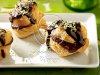 Chocolate-Filled Cream Puffs with Hot Fudge Sauce