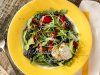 Arugula Salad with Berry Dressing