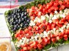 Watermelon Feta Flag Salad