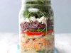 Mediterranean Shrimp Salad in a Jar