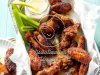 Spicy Chicken Wings with Blue Cheese Dip