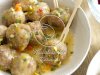 Pistachio-Turkey Meatballs in Orange Sauce