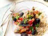 Lime Chicken with Blackberry Salsa