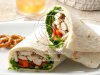 Warm Turkey & Tomato Wraps