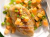 Chicken Breasts with Melon Relish