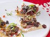 Tapenade-Prosciutto Flatbread Pizza Bites