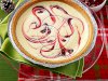 Raspberry Swirled Cheesecake Pie