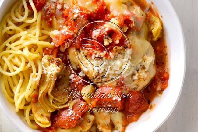 Pressure-Cooker Saucy Italian Chicken