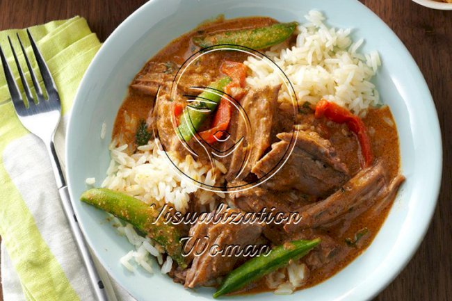Pressure-Cooker Thai Coconut Beef
