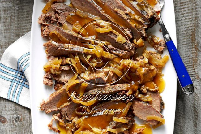 Pressure-Cooker Beef Brisket in Beer