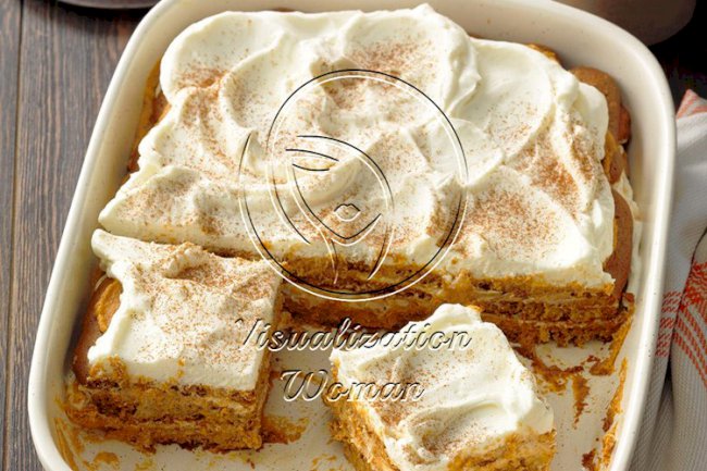 Pumpkin Cream Tiramisu