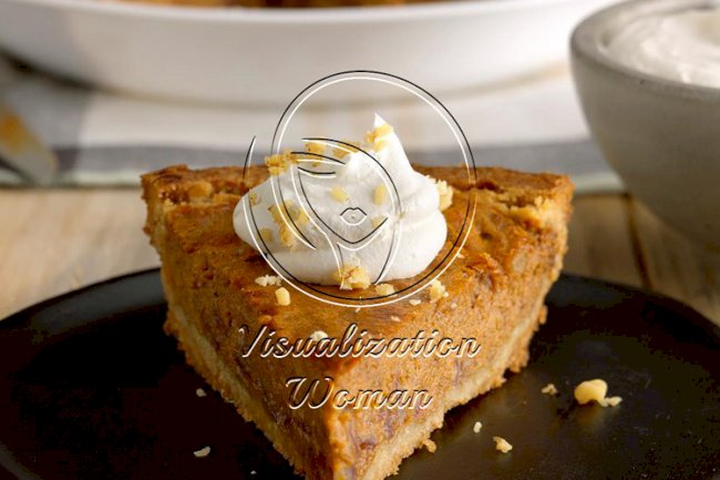 Walnut-Date Pumpkin Pie
