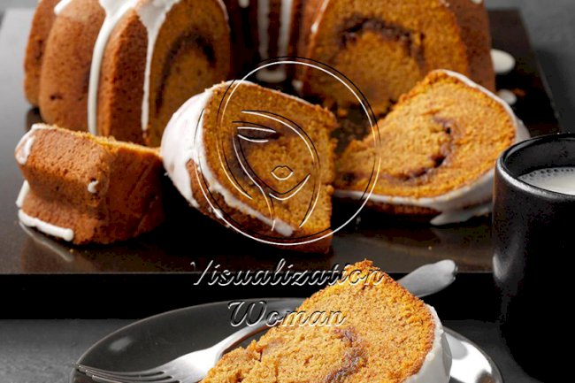 Sour Cream Pumpkin Cake