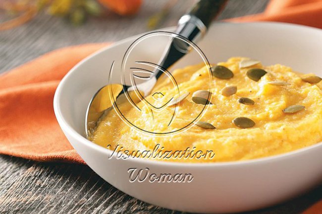 Creamy Pumpkin Polenta