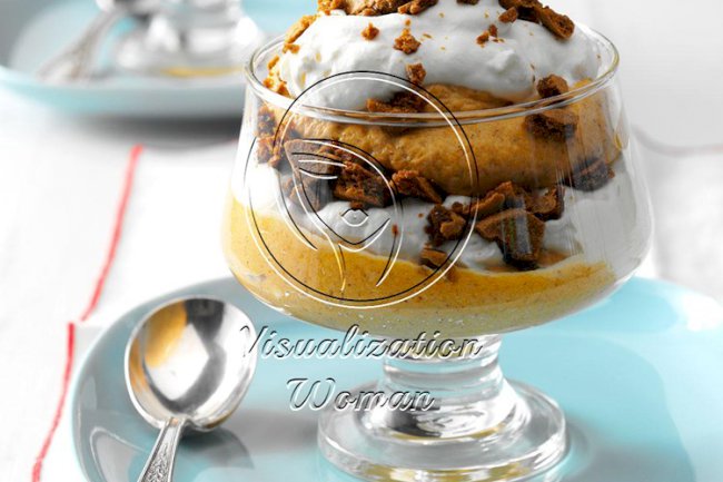 Pumpkin Gingersnap Parfaits