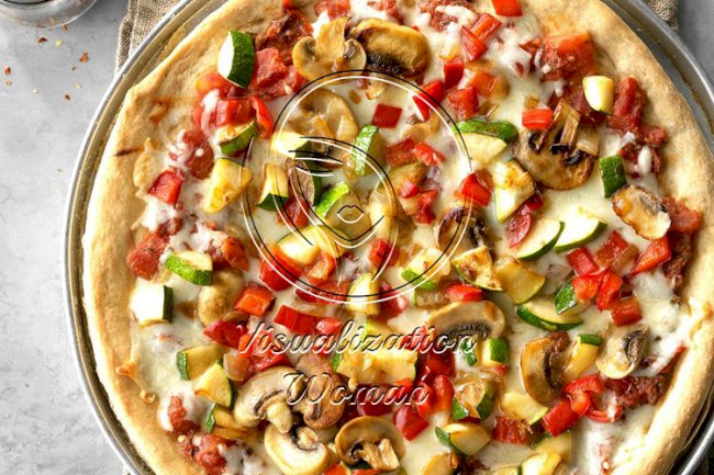 Whole Wheat Veggie Pizza
