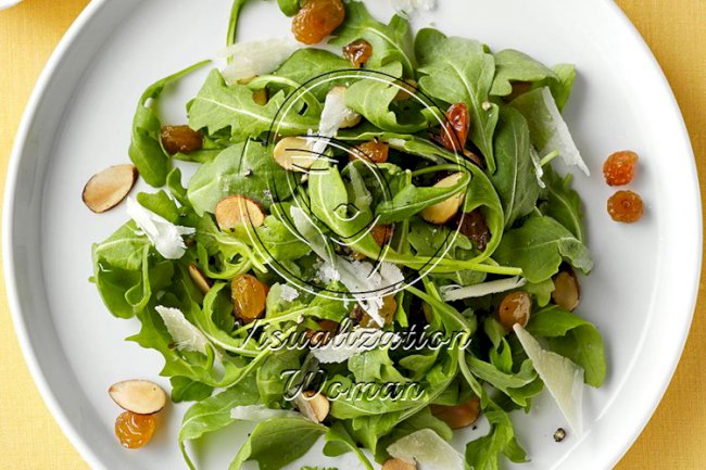 Arugula Salad with Shaved Parmesan
