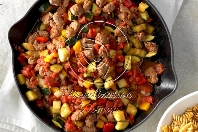 Italian Sausage Veggie Skillet