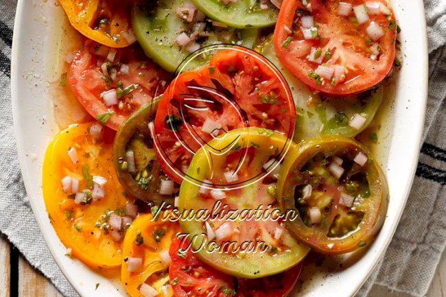 Tasty Marinated Tomatoes
