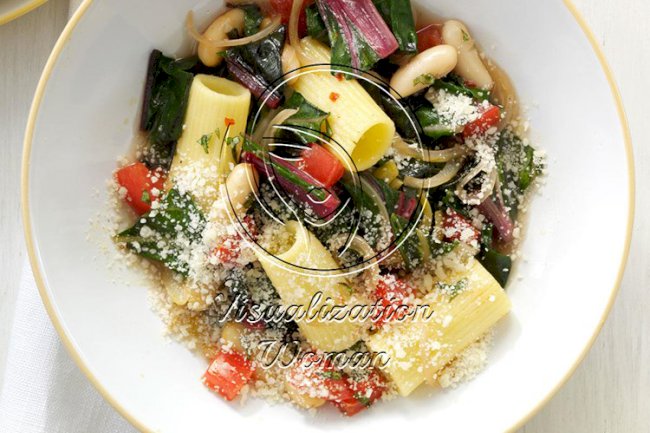 Rigatoni Chard Toss